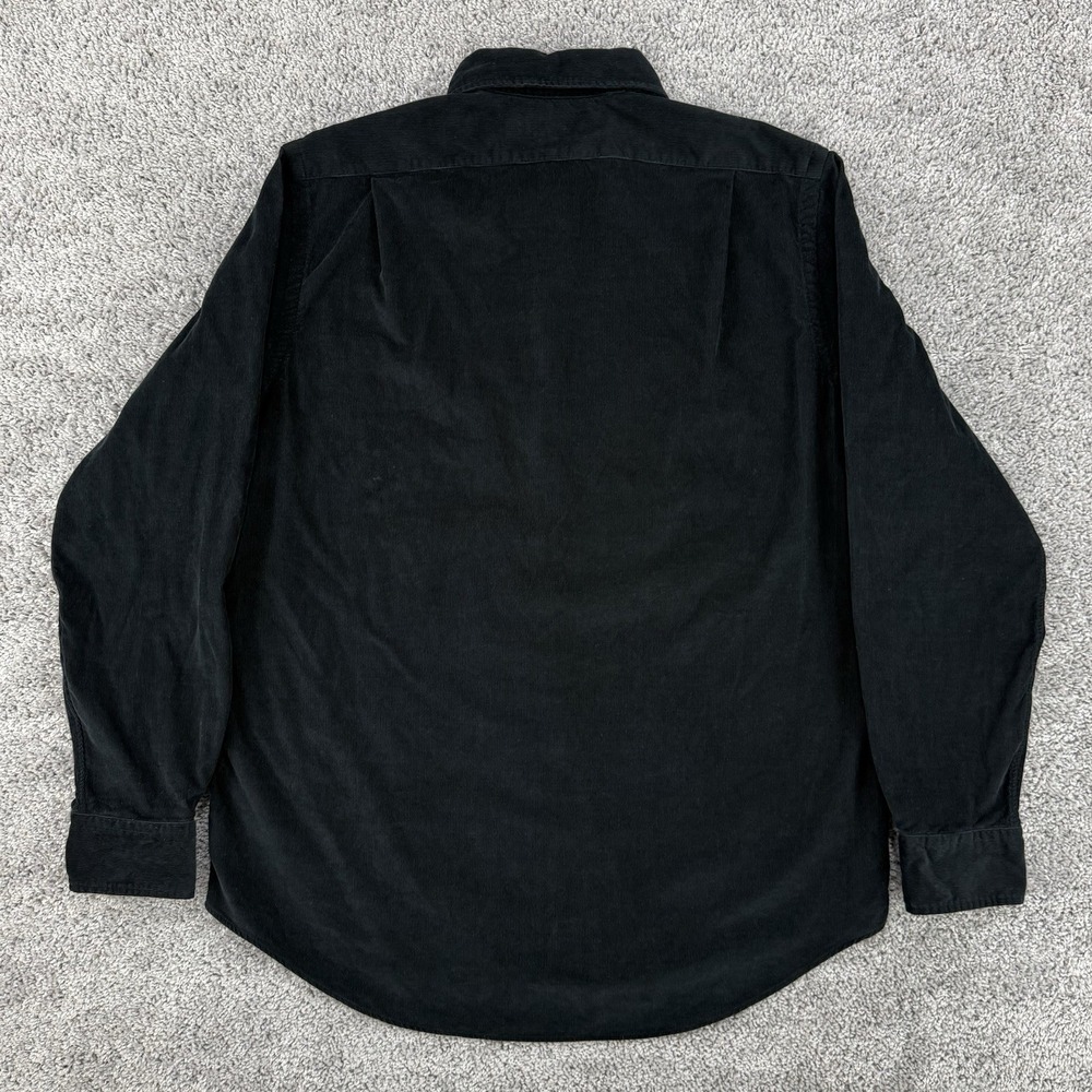 Polo Ralph Lauren Corduroy Shirt Men's L Long Sleeve Button Up Cutaway Collar - Picture 8 of 10